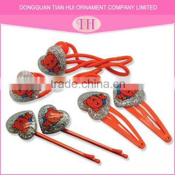 High quality good raw material handmade italian hair accessories for girls