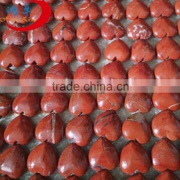 natural good polished large red jasper crystal hearts,crystal decorative items,heart shaped quartz crystal