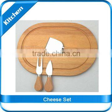 Kitchen Wooden Cheese Board Set High Quality photo-6