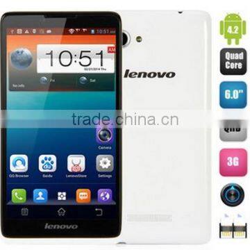 6.0'' Lenovo A889 Mobile Phone Android 4.2 MTK6582 Quad Core 1.3GHz IPS QHD Screen 960X540 1GB 8GB 8.0MP                        
                                                Quality Choice