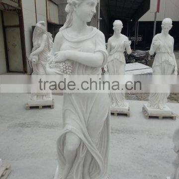 Hand Carved White Marble Stone Famous Large Angel Sculptures