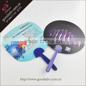 hand fan Manufacturers / promotion plastic hand fan / hand fan wedding