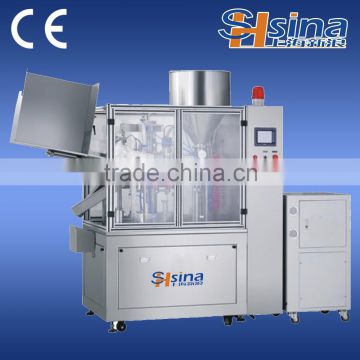 Automatic PE Tube Filling Sealing Machine for Cosmetics Toothpaste Lotion