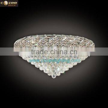 Crystal Lighting Ceiling Chandelier Ceiling Lamp Led Light Hotel Lobby Light Room Lighting Fixture CZ7308C/760