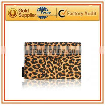 Leopard mobile phone pouch