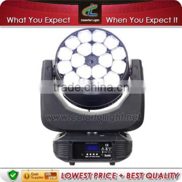 GEM 18-2015 New 18*15w 4in1 Led RGBW Wash Zoom Moving Head