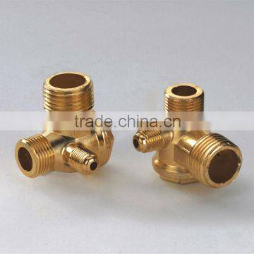 Kirsite check valve with copper plated for air comopressor