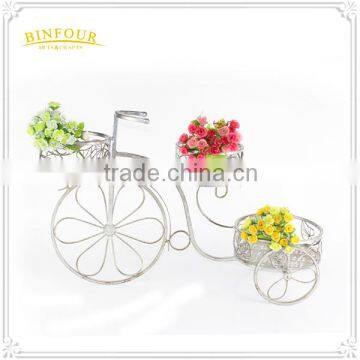 Antique Metal Flower Planter Holder for Garden Deco photo-3