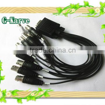 Vga to 8Bnc+4Rca cable