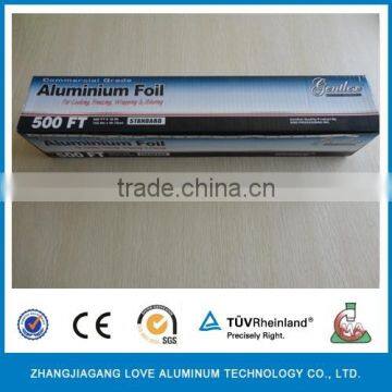 disposable non-stick aluminum foil wrap for food packing