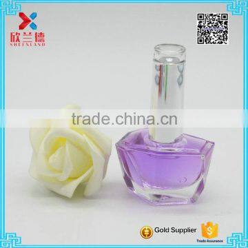 wholesale small special design crystal nail polish bottle