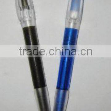 Promotioanal clear plastic pen