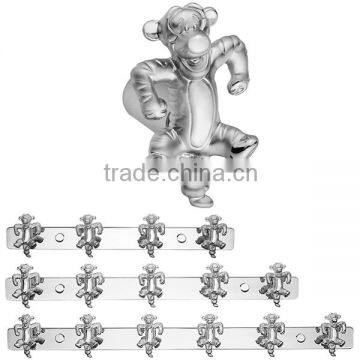 Flexible Decorative Brass Bathroom Accessories Hook Washroom Wall Hook 2202 photo-3