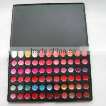 Hot! 66 Colors Lip Gloss&Lipstick, 66 Colors shimmer Palette Makeup