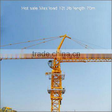 Max load 12ton top sky brand tower crane