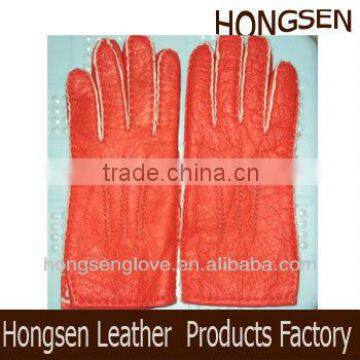 HS1413 imitation leather glove