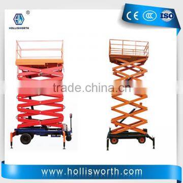 Construction lift Fixed scissor lift One man lift elevator Aluminum hydraulic scissor lift