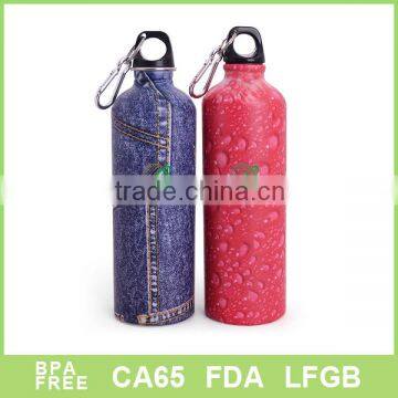 Denim stainless steel sport bottle