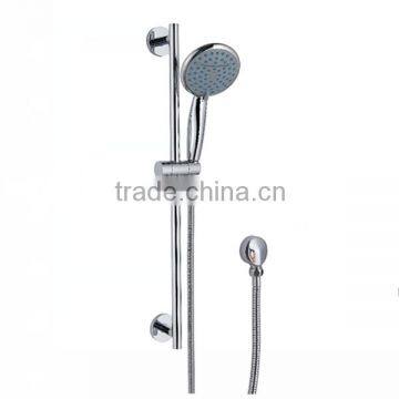 Chrome Finished Wall Mounted Brass Shower Mixer Set