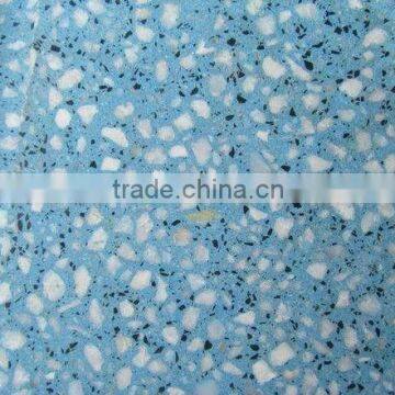 KBJX blue cobble floor cement tiles