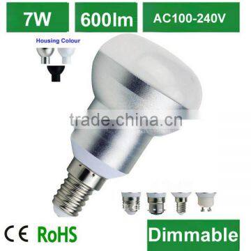 2014new design led light bulb R63 E27 7W cool white