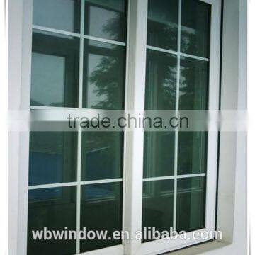 UPVC/PVC Attractive Design sliding window with grill