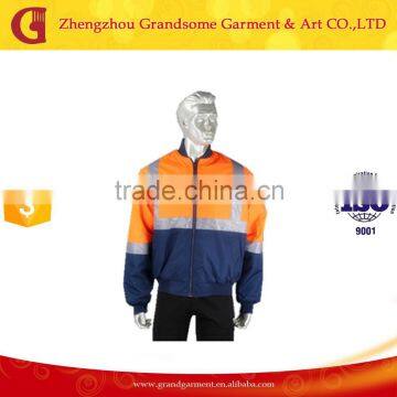 Hi Visibility reflective padded Jacket with hood