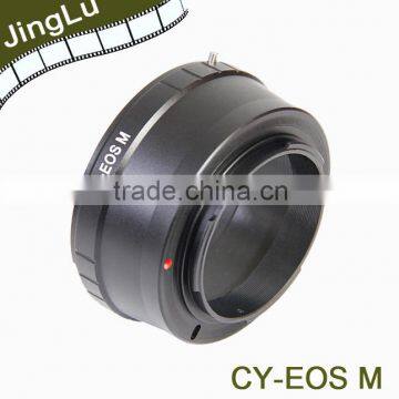 Lens Adapter for Mount CY Lens to EOS (M) EF-M Mount Mirrorless Adapter for CY-EOS (M)