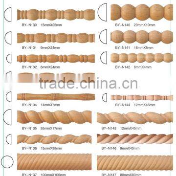 Unpainted Beech Wood Mouldings