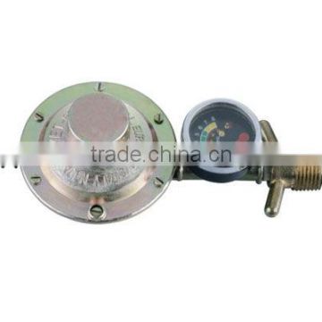 LPG low pressure adjustable regulator with meter (ISO9001-2008)