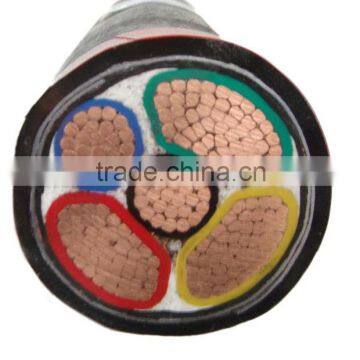 0.6/1kv rated voltage AL/CU conductor multicore 4 cores mm PVC insulated PVC steel tape armored power electric cable