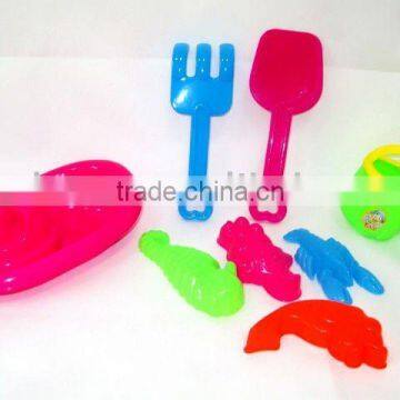 New toys beach bucket sand toys with 8pcs summer toy