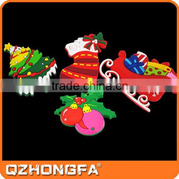 Decorative Sticker christmas custom 3d fridge magnets with best price