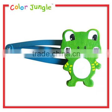 Little green frog kids hair accessory hair accessory for girls