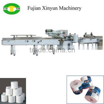 Automatic toilet tissue paper packing machine