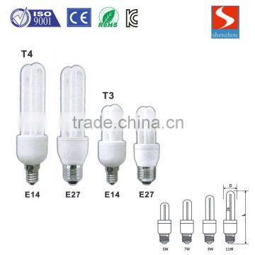 China Wholesale 2U 3U 4U Shape CFL 15W 20W 30W Energy Saving Lamps photo-5