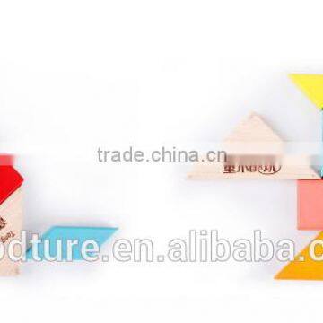 2015 Hot Sale Wooden Tangram Jigsaw Puzzle photo-2