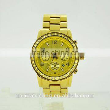 Water Resistant Gold Plated Branded Wrist Watches photo-5