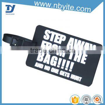 wholesale plastic luggage tag, soft pvc luggage tags wedding favor,custom logo bulk luggage tag