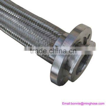 Wire braided stainless steel corrugated gas metallic flexible hose