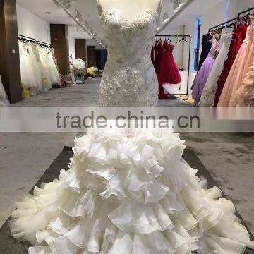 2016 New Style Tissue Wedding Dress photo-5