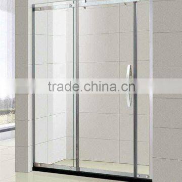 8mm glass SS Big Roller Bathroom Shower Door D32B