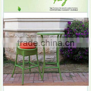 outdoor rattan bar table in new style