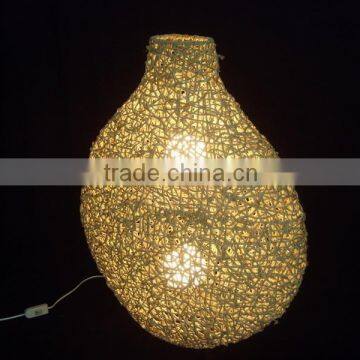 2015 Modern Brown Rattan Table Lamp/Light photo-3