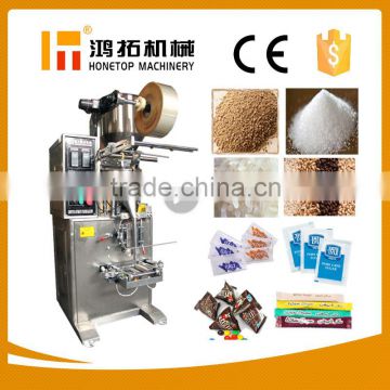 Small capacity quad seal bag packing machine