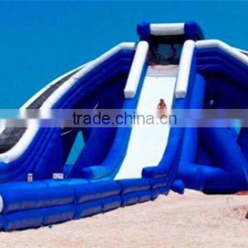 Lanqu super gaint water slide for summer inflatable adults slide                        
                                                Quality Choice