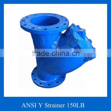 ANSI flanged Y Strainer 12 inch 125LB