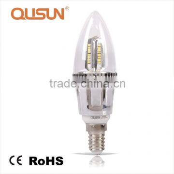 QUSUN LED Candle Light 3.5W Clear Finish LED Candle Light photo-3