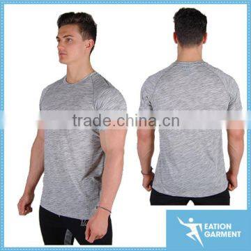 Custom blank dri fit workout performance t shirt seamless stretch fit round neck muscle gym t shirt                        
                                                Quality Choice
                                                    Most Popular