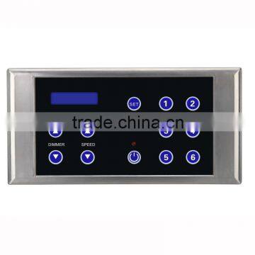 128CH Wall Mounted Panel Controller Lighting Control DMX512 Programming Controller Night Club / Home Theater